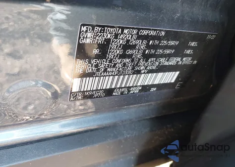 2023 Toyota Venza Xle from USA, damaged, VIN JTEAAAAH0PJ123082